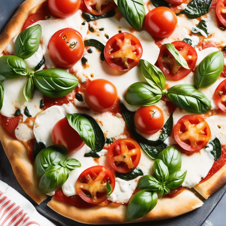 Pizza Caprese