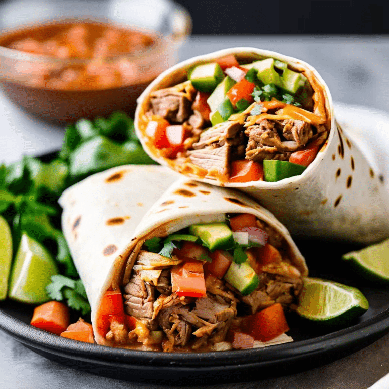 Pork Burritos