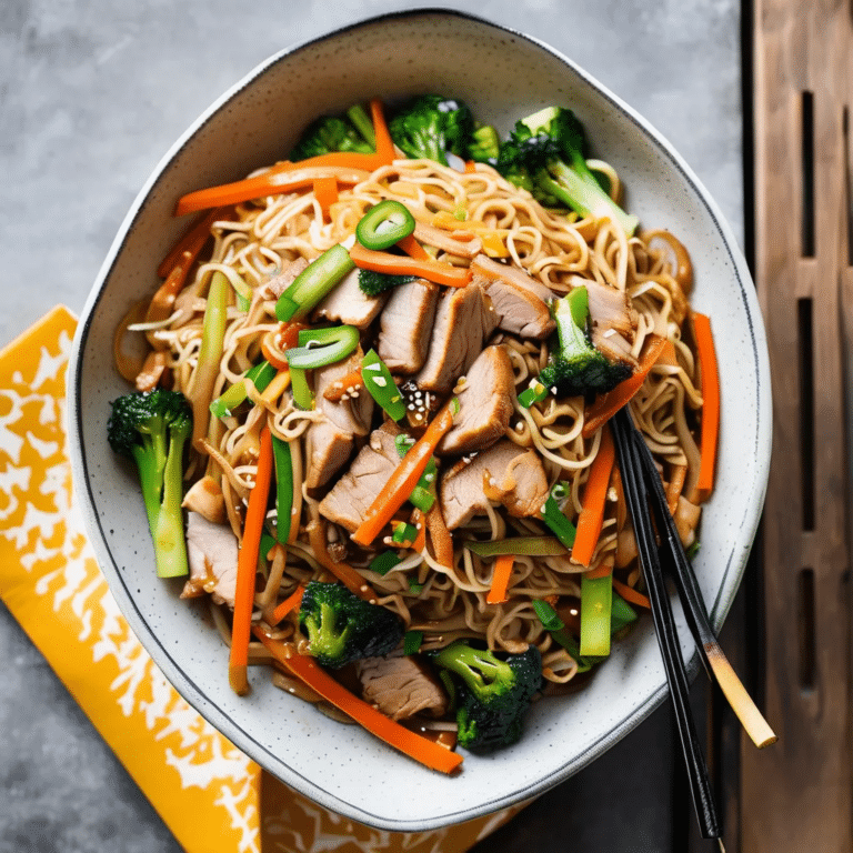 Pork Chow Mein