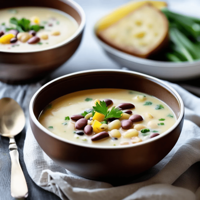 Potato Soup With Beans