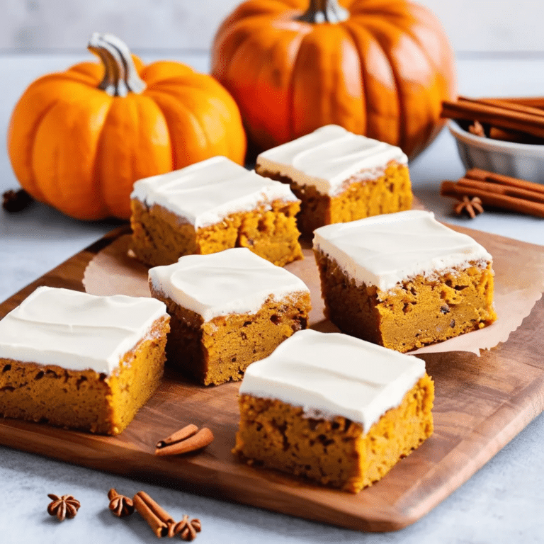 Pumpkin Bars