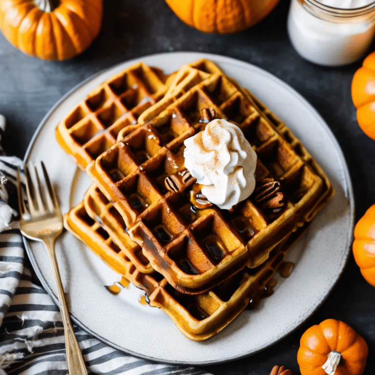 Pumpkin Waffles