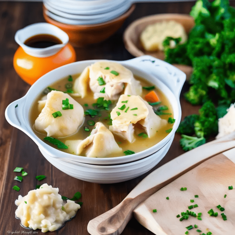 Quick And Easy Chicken & Dumplings