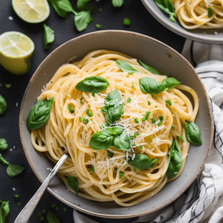 Quick And Easy Parmesan Noodles