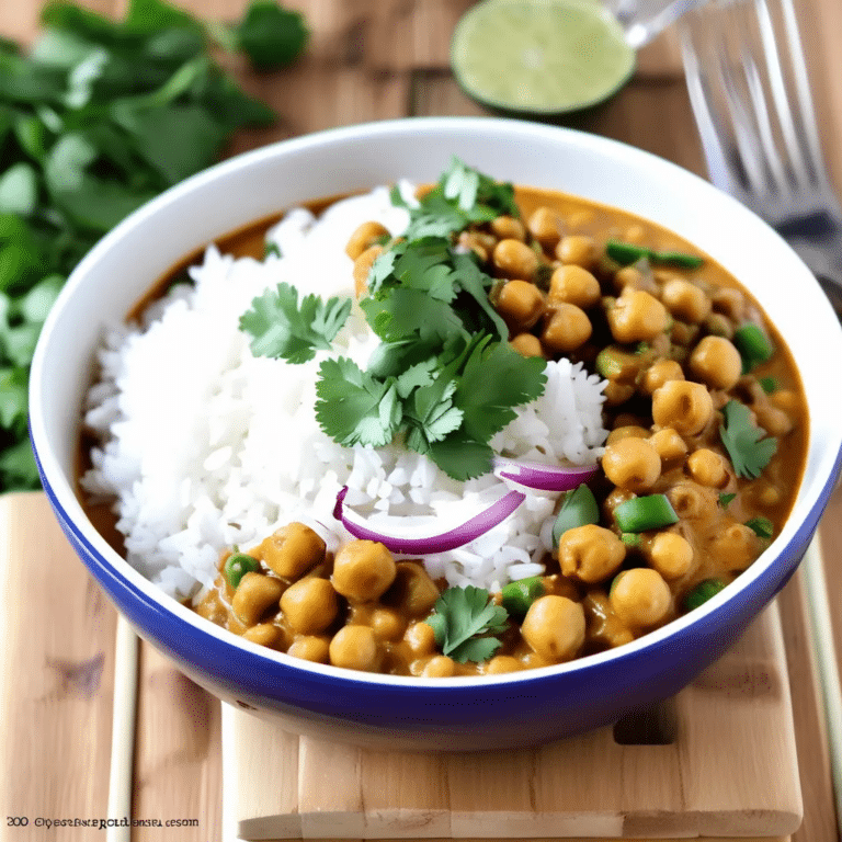 Quickpea Curry
