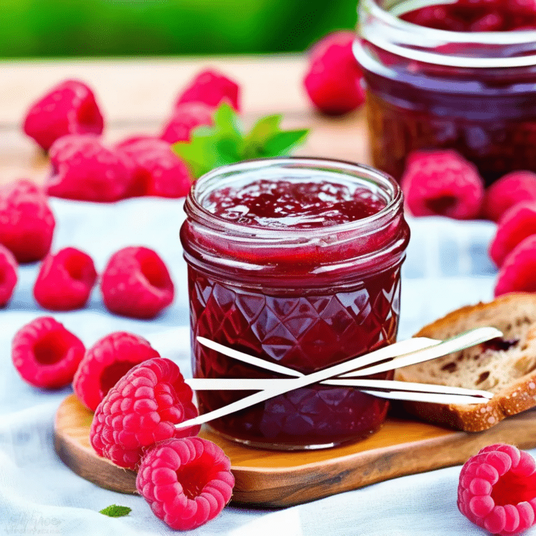 Raspberry Rhubarb Jam
