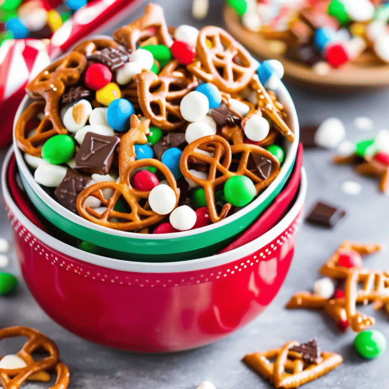 Reindeer Snack Mix