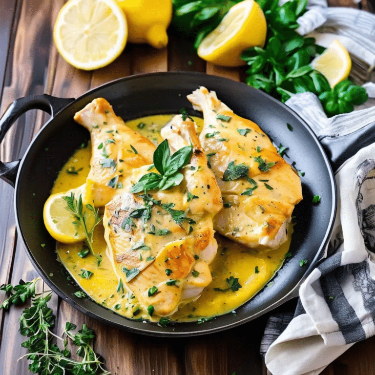 Remarkable Italian Lemon Butter Chicken