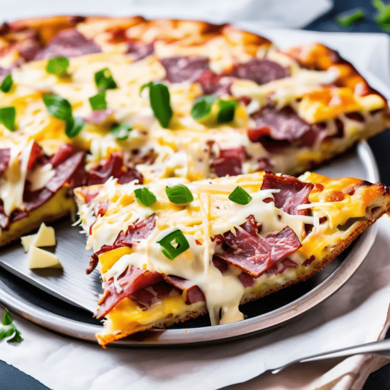 Reuben Pizza
