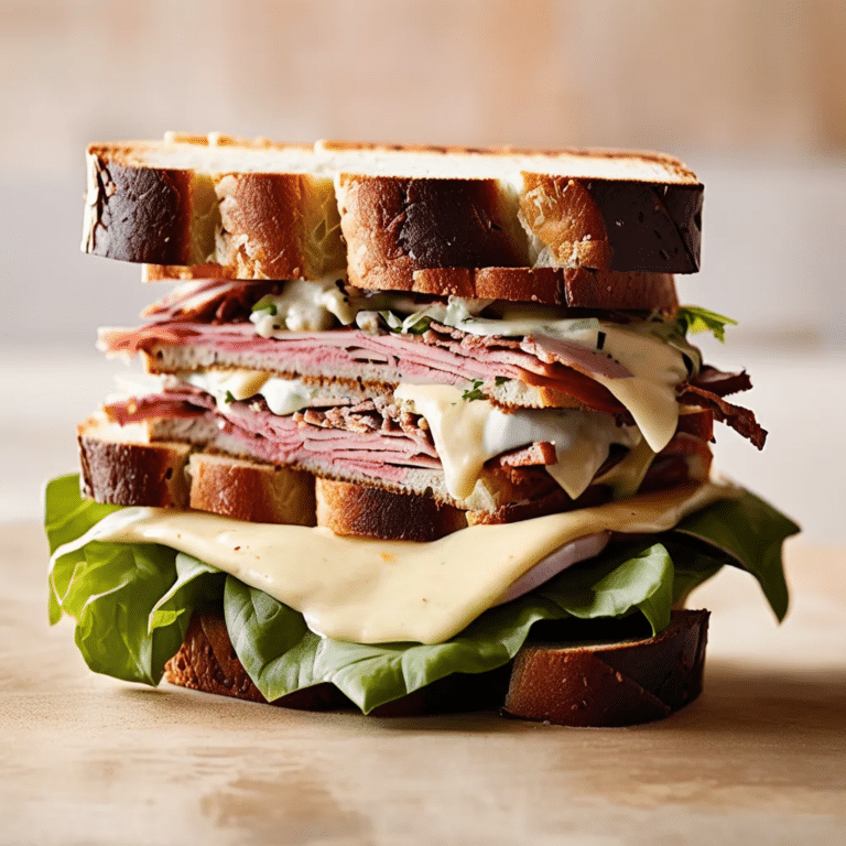 Reuben Sandwich