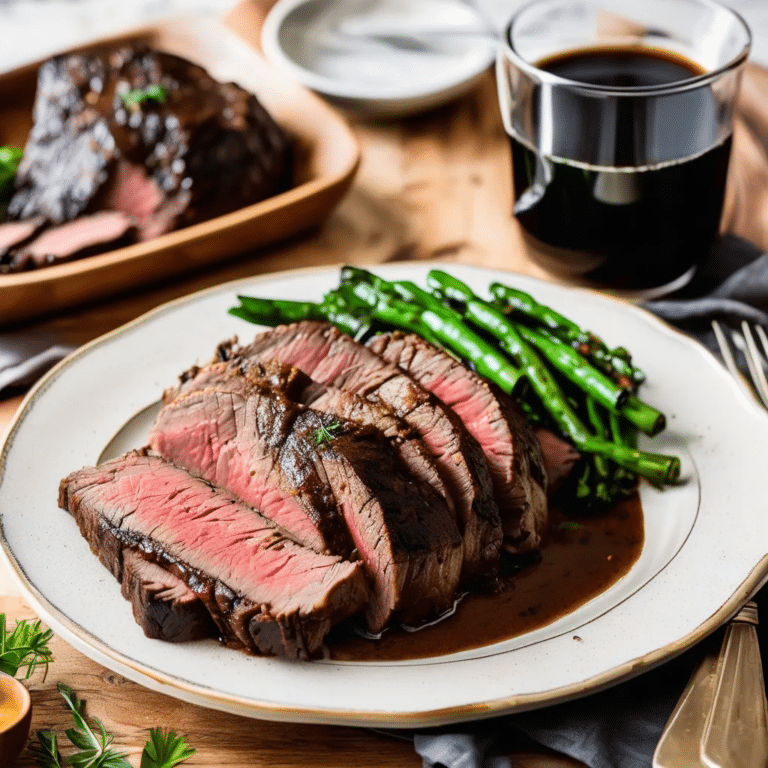 Roast Beef With Coffee