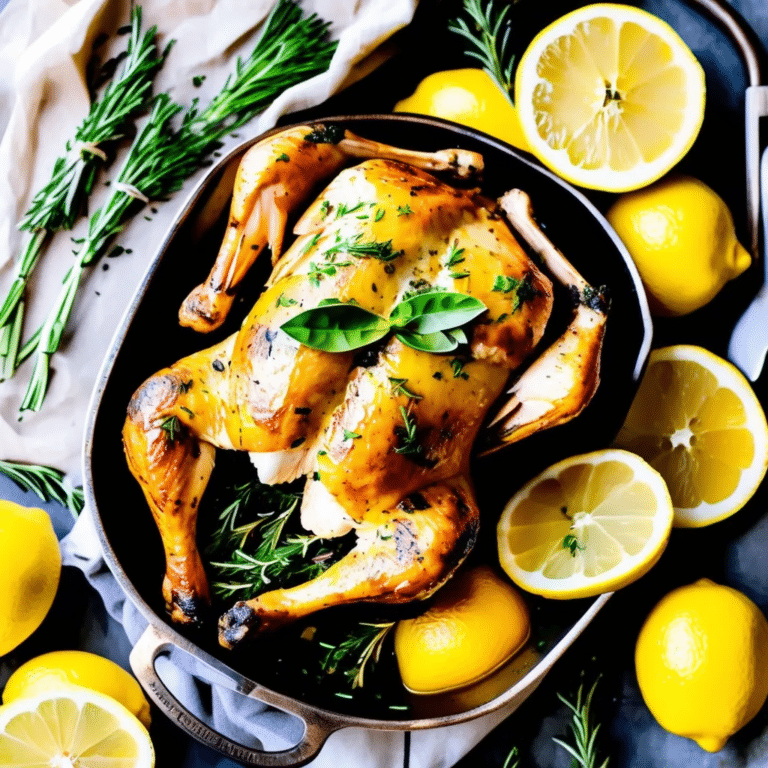 Roasted Lemon Herb Chicken