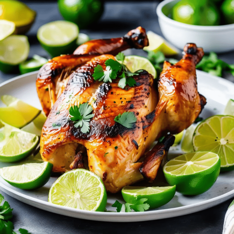 Roasted Lime Chicken