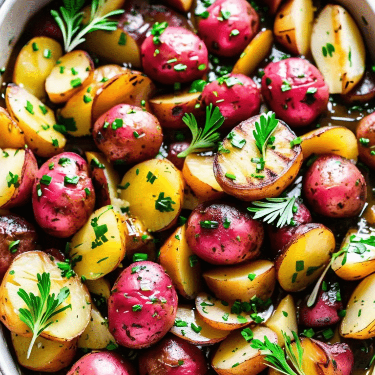 Roasted New Red Potatoes