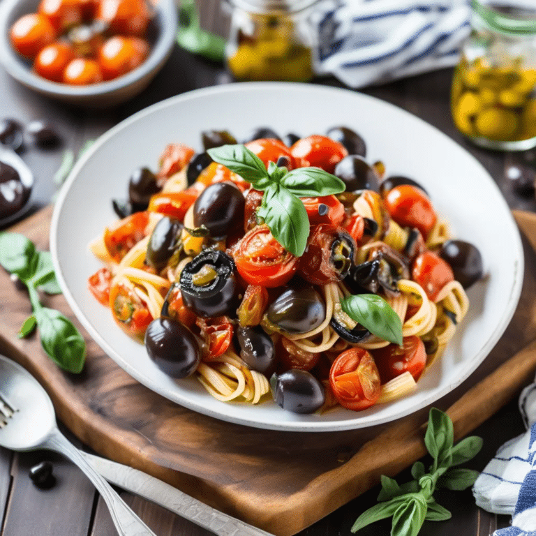 Roasted Tomato Puttanesca