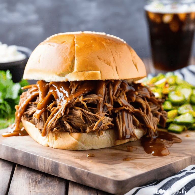 Root Beer Pulled Pork
