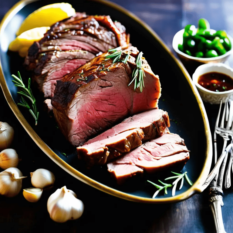 Rosemary-Garlic Roast Beef