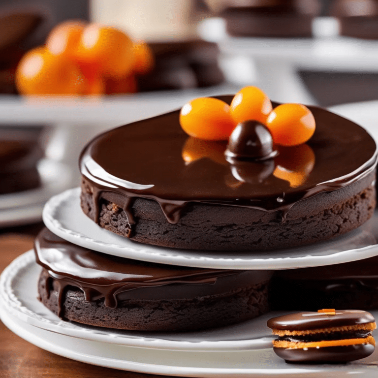Sacher Torte Cookies