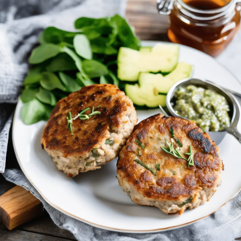 Sage Turkey Sausage Patties