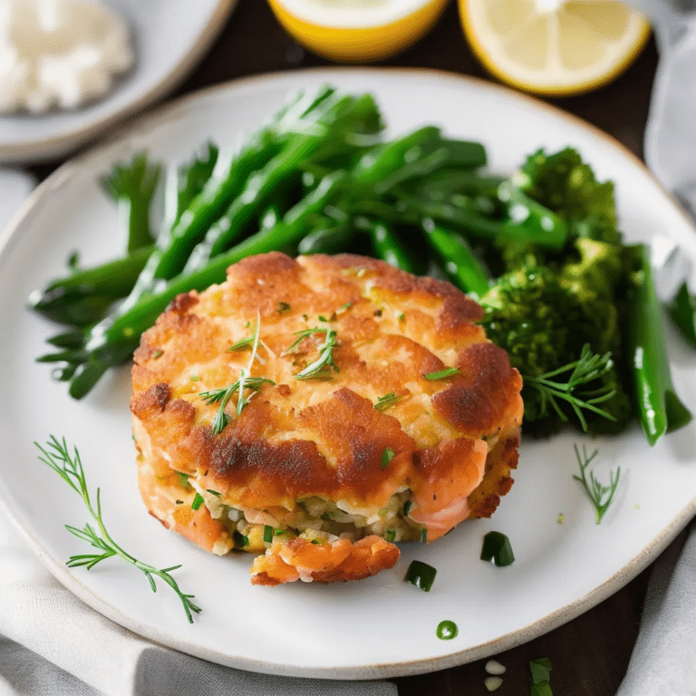 Salmon Cakes For One
