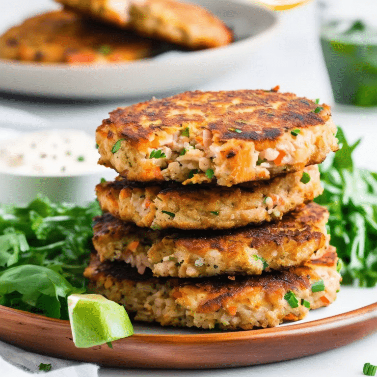 Salmon Tuna Patties