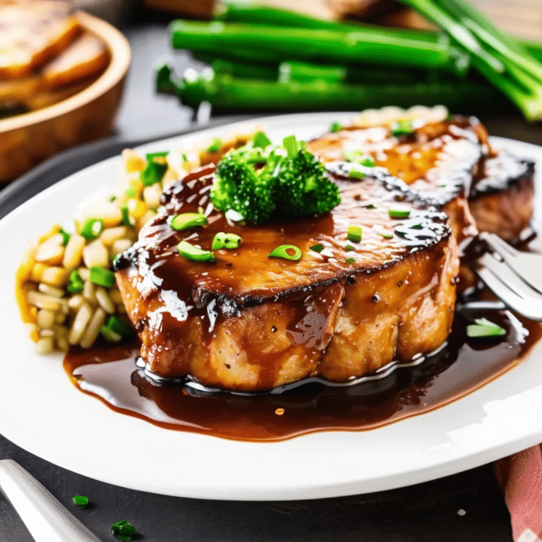 San Francisco Pork Chops