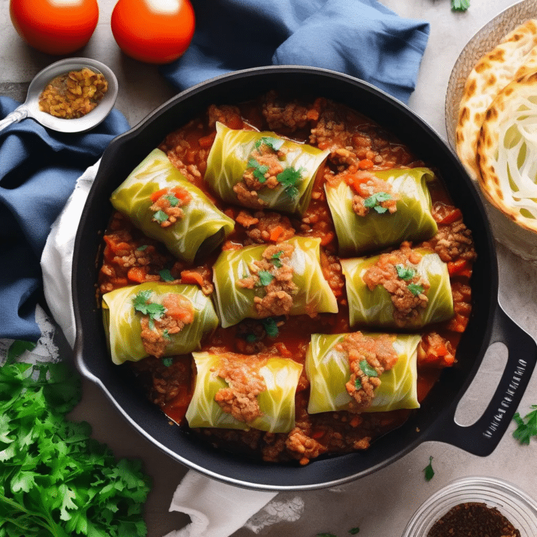 Sarma (Stuffed Cabbage)