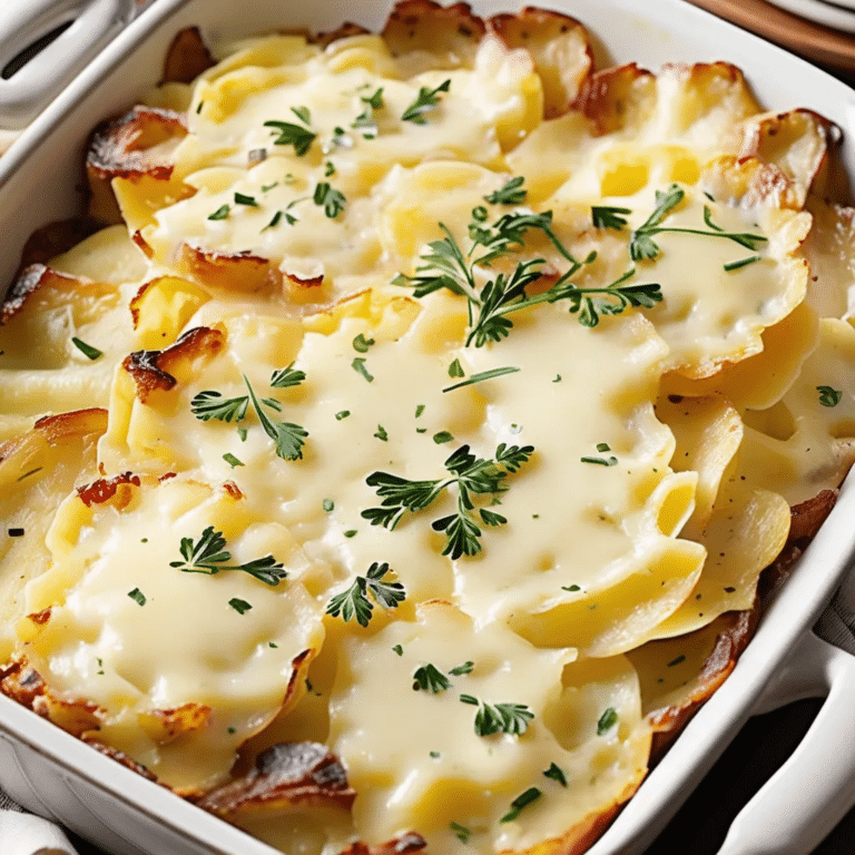 Saucy Scalloped Potatoes