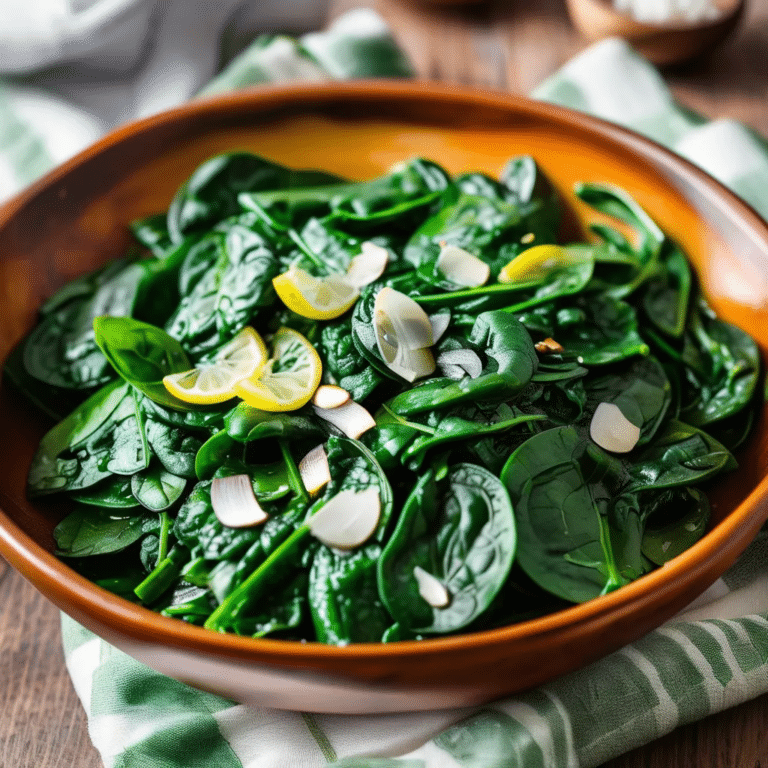Sauteed Spinach
