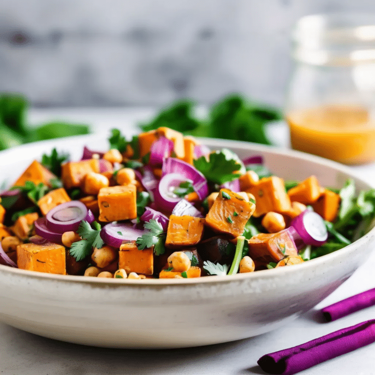 Savory Sweet Potato Salad