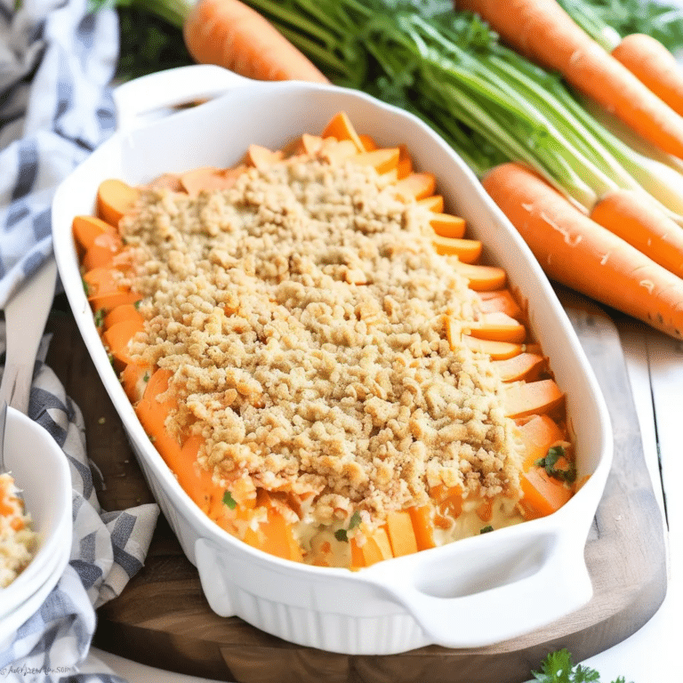 Scalloped Carrots Casserole