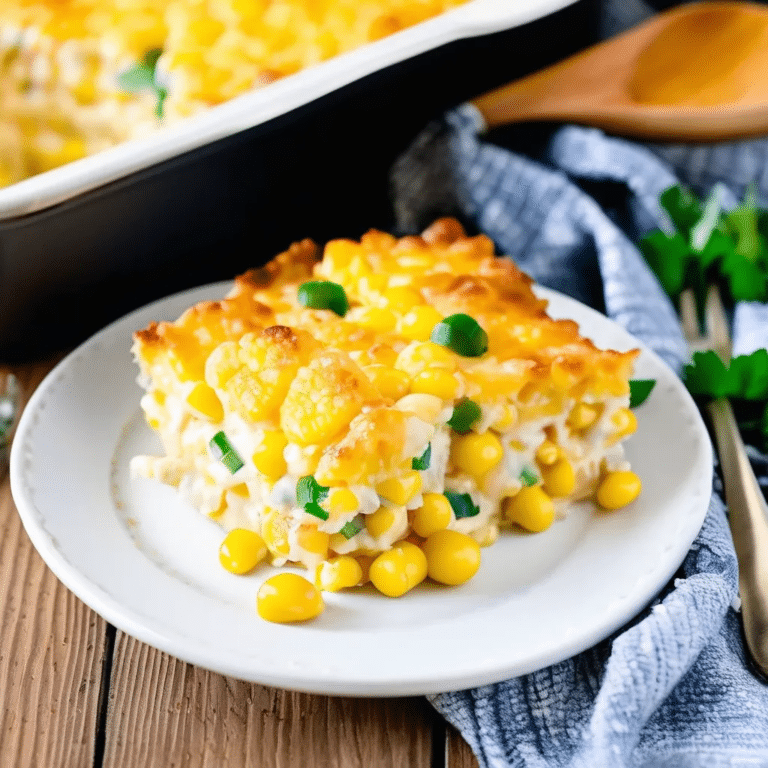 Scalloped Corn Casserole