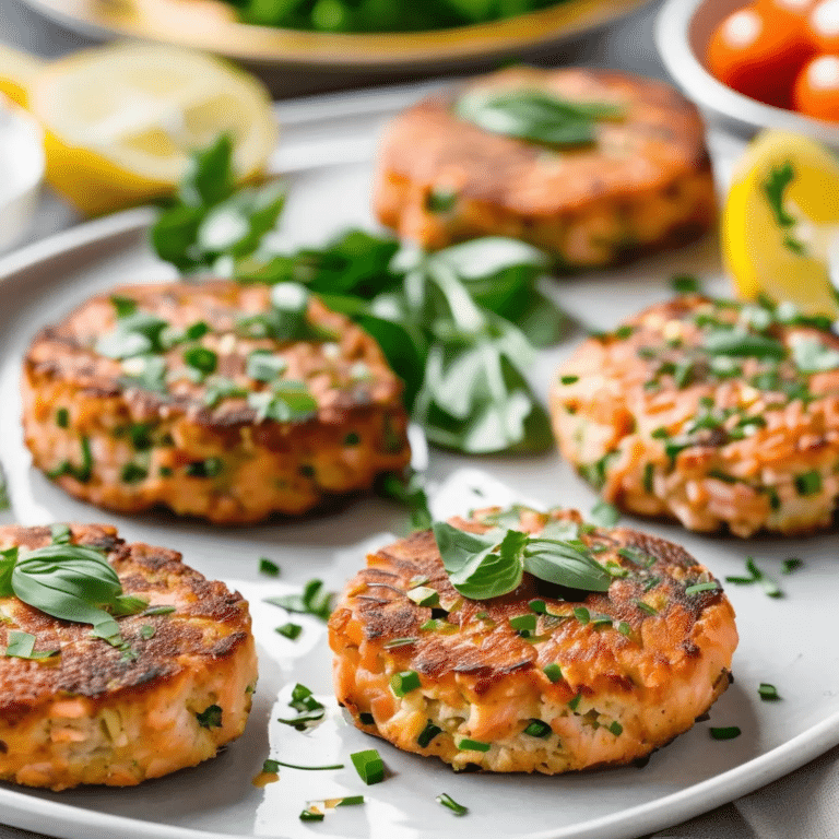 Scrumptious Salmon Cakes