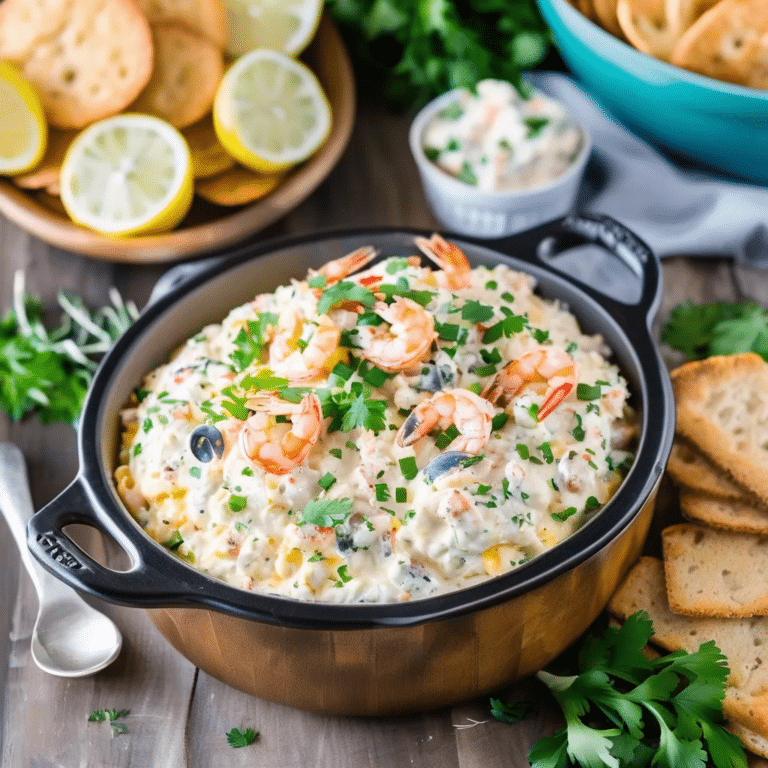 Seafood Skillet Dip