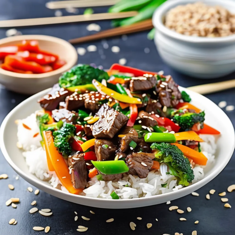 Sesame Beef Stir-Fry