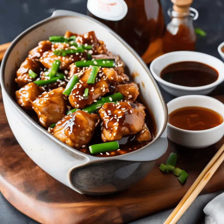 Sesame Chicken For Slow Cooker