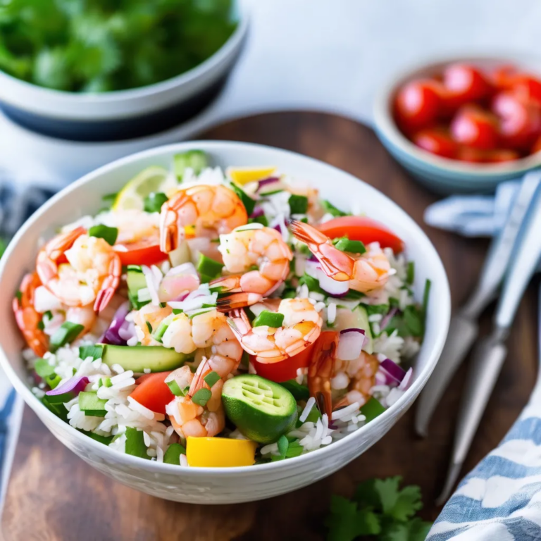 Shrimp And Rice Salad