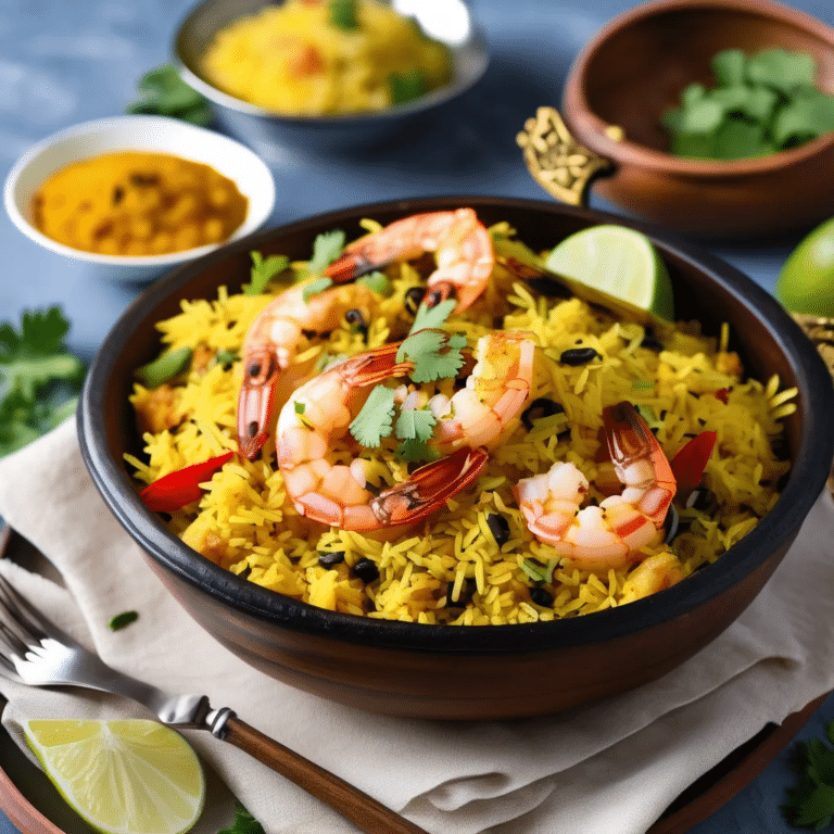 Shrimp Biryani