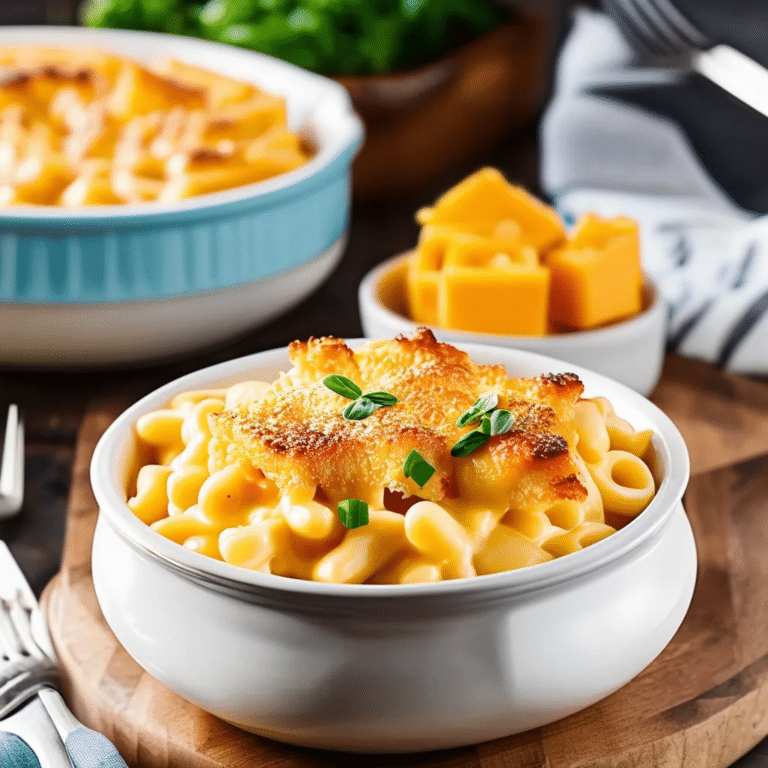 Simple Macaroni And Cheese