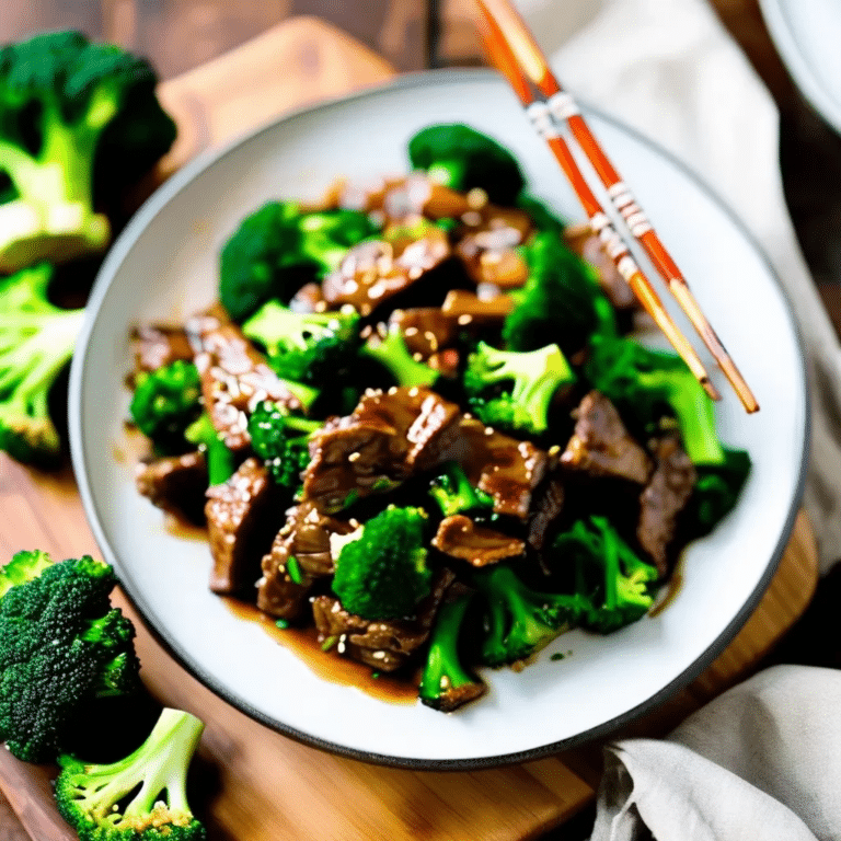 Skillet Beef And Broccoli Stir-Fry
