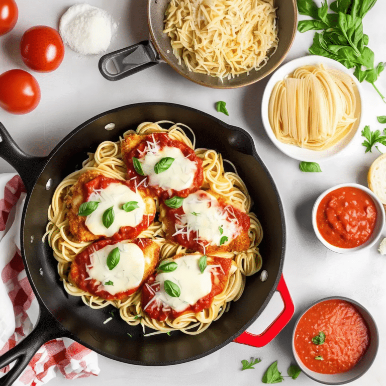 Skillet Chicken Parmesan