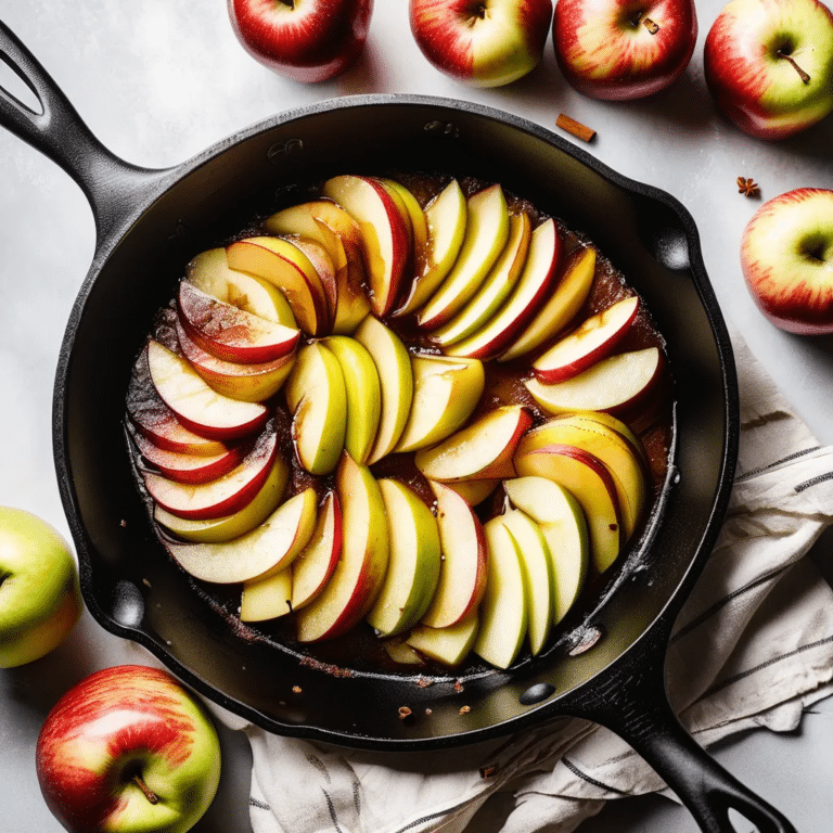 Skillet Cinnamon Apples
