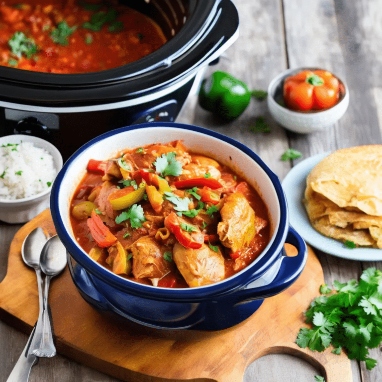 Slow Cooker Chicken Creole