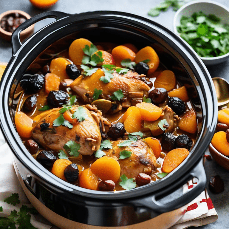 Slow Cooker Chicken Marrakesh