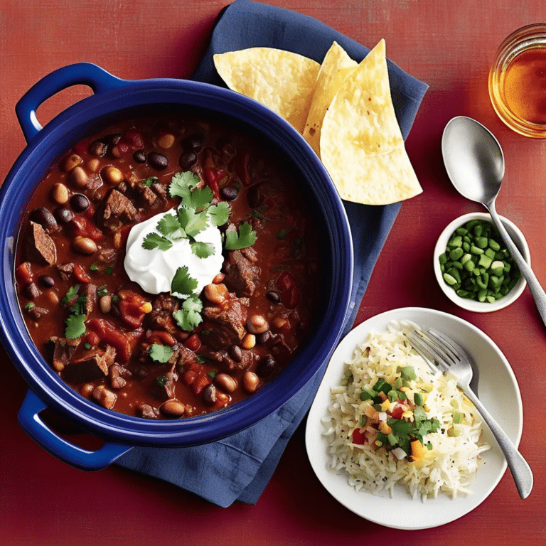 Slow-Cooker Chili