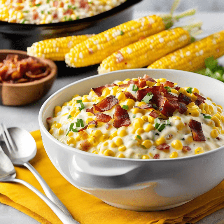 Slow-Cooker Creamed Corn with Bacon