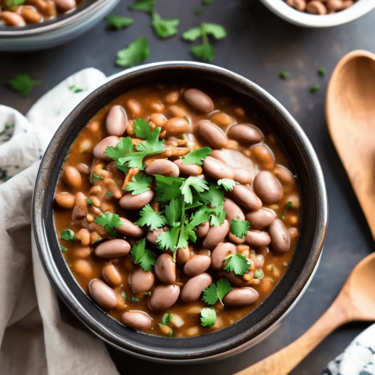 Slow Cooker Pinto Beans