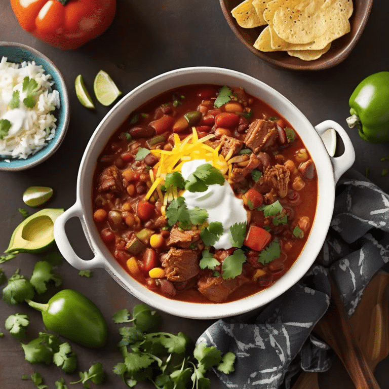 Slow-Cooker Spicy Pork Chili