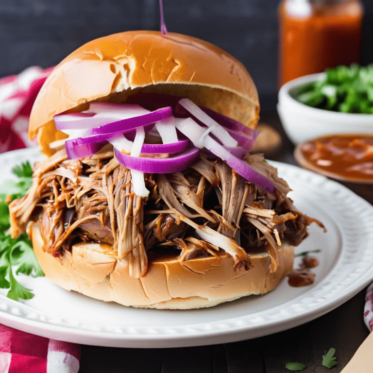 Coca Cola Pulled Pork