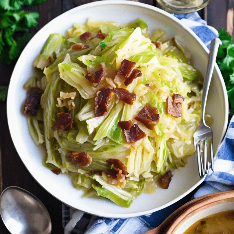 Smothered Cabbage